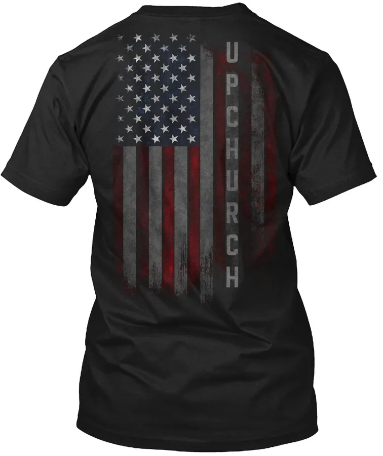 Upchurch Family American Flag t-shirt