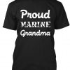 Proud Marine Grandma t-shirt