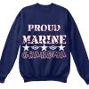 Proud Marine Grandma Christmas Sweater t-shirt